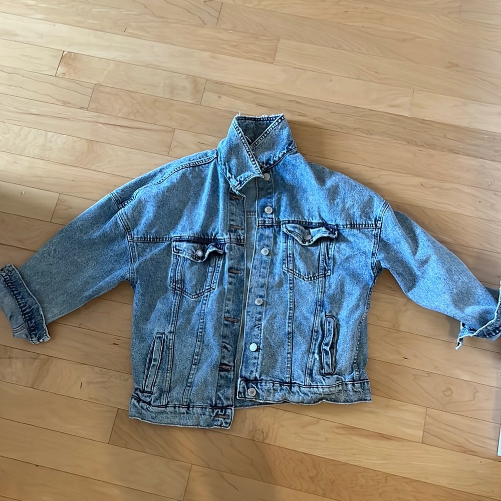 Bershka Oversized Denim Jacket